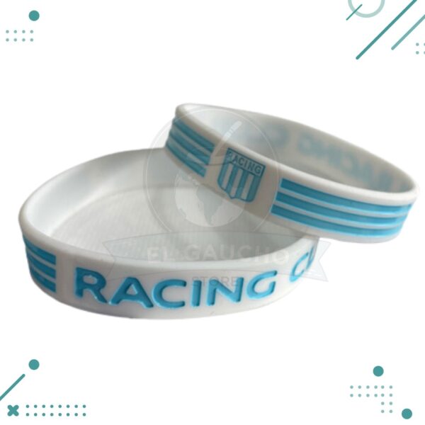 Pulsera de Goma - Racing Club