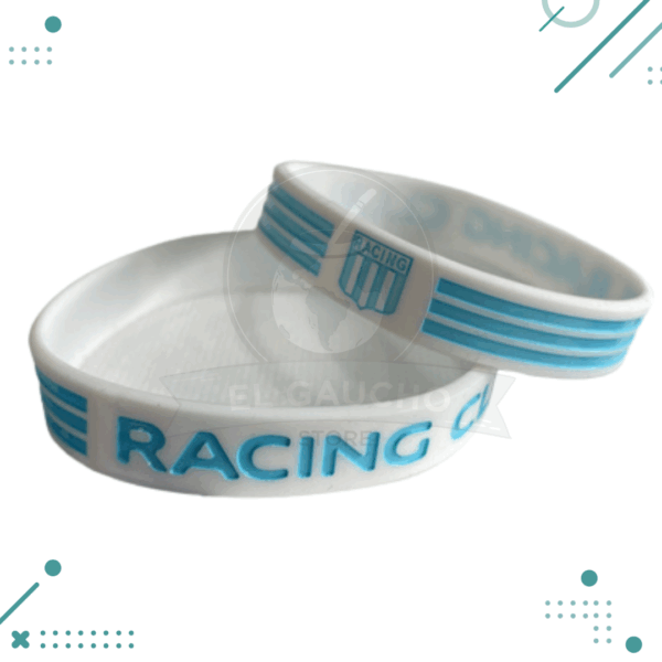 Pulsera de Goma - Racing Club