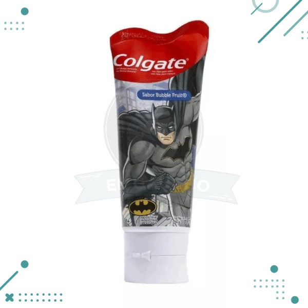 Crema Dental para Niños - Colgate sabor Bubble Fruit BATMAN (75gr)