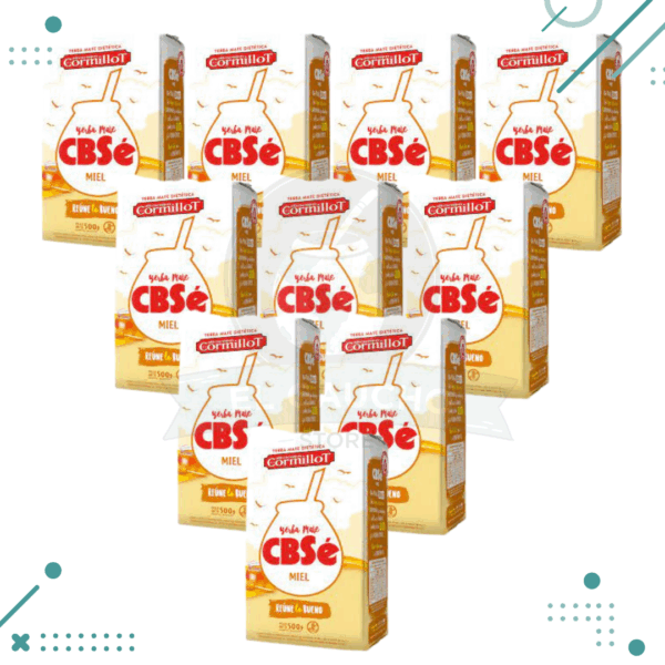 Yerba Mate Cbsé Con Miel (500gr) (pack 10) (5kg)