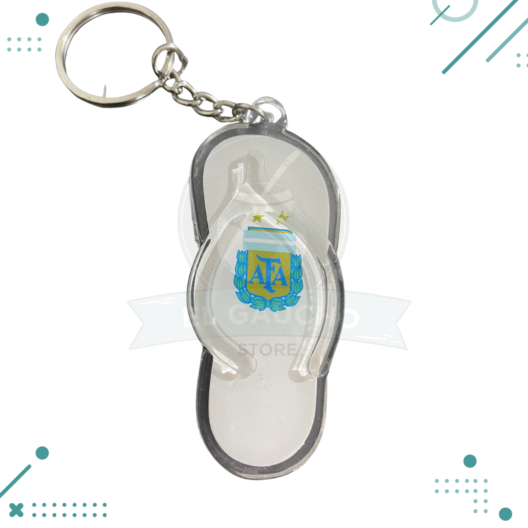 Diseno-sin-titulo-95-1.png Llavero Ojota Acrilico AFA - Imagen 1