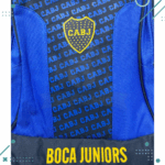 Mochila Boca Juniors Grande - Negra y Azul (cabj) - Imagen 4