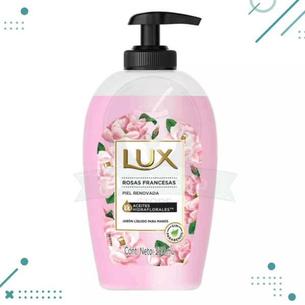 Jabón líquido Lux Rosas Francesas 250 ml
