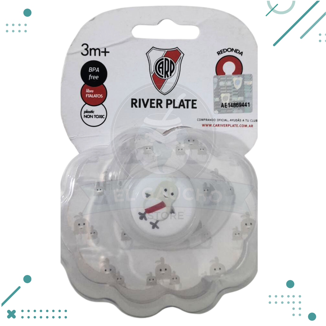 GALLINA.png CHUPETE REDONDO RIVER PLATE GALLINITA (3m) - Imagen 1