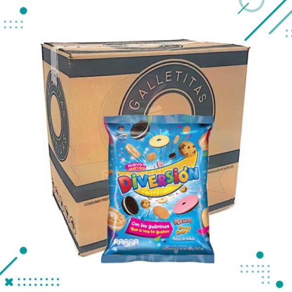 Galletitas Surtido Diversion (390gr) (Caja 21) (8,2Kg)