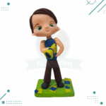 Adorno para Torta - Hincha Boca Juniors 15cm aprox