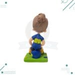 Adorno para Torta - Hincha Jugadora Boca Juniors 15cm aprox - Imagen 3