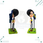 Adorno para Torta - Hincha con bandera Boca Juniors 15cm aprox - Imagen 2