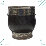 Mate Imperial Calabaza Doble Fleje Alpaca Color MARRON