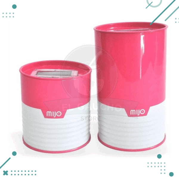 Set Latas Yerbera-Azucarera Mijo - Color ROSA