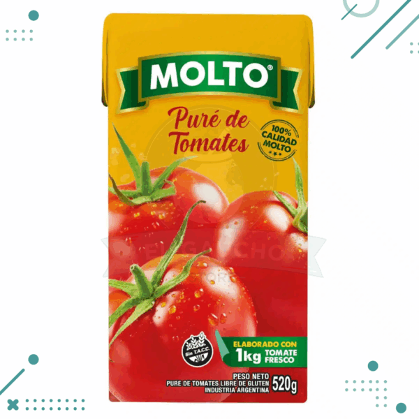 Pure de tomate MOLTO 520gr