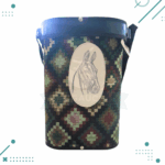 BOLSO MATERO RIGIDO FORRADO EN HILO, DISEÑO CABALLO GUARDA PAMPA