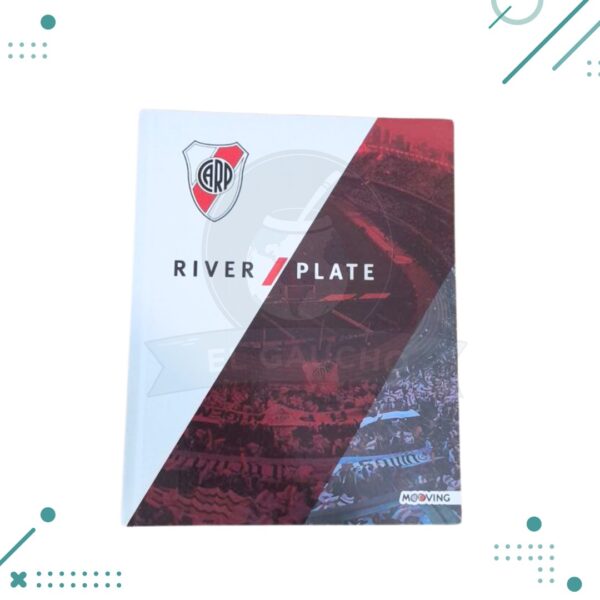 Cuaderno tapa dura RIVER PLATE hojas rayadas
