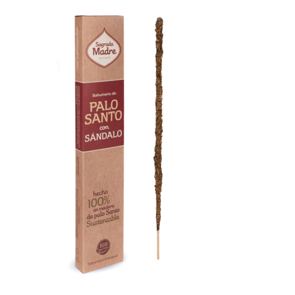 Sahumerios Sagrada Madre PALO SANTO CON SANDALO