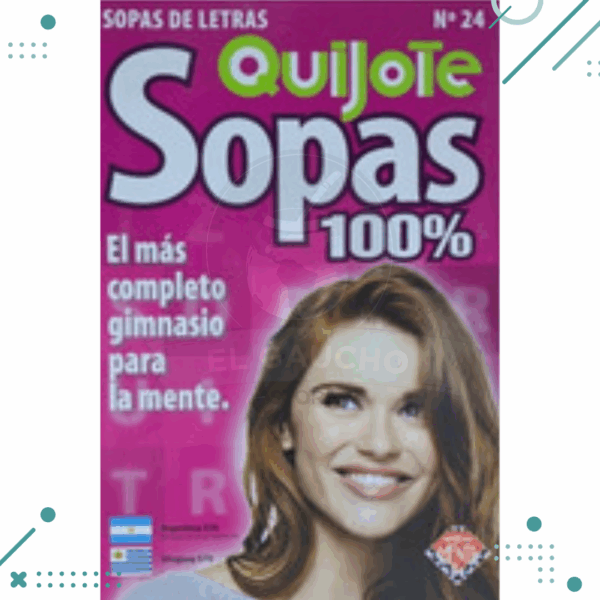 SOPAS DE LETRAS, 68 paginas, (portada aleatoria)