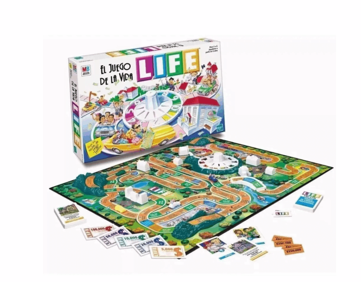 Juego De La Vida Life De Mesa Original - Imagen 2