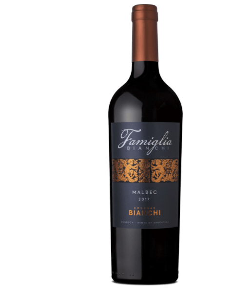 Vino Malbec Famiglia Bianchi 750 cc