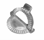 Molde para cierre empanadas Repulgadora de aluminio 12cm