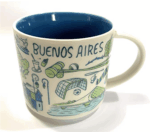 Taza de Cafe Starbucks 410ml Buenos Aires