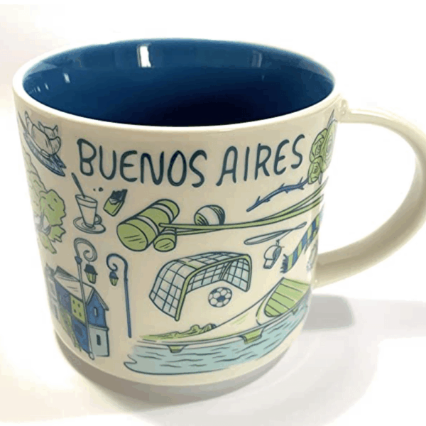 Taza de Cafe Starbucks 410ml Buenos Aires