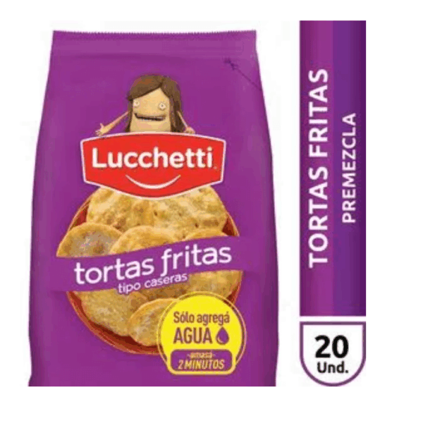 Lucchetti Premezcla Torta Fritas X 500gr