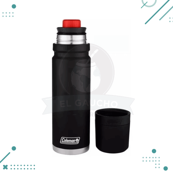 Terrmo Coleman Matero de acero inoxidable 0.7L color Negro/Black