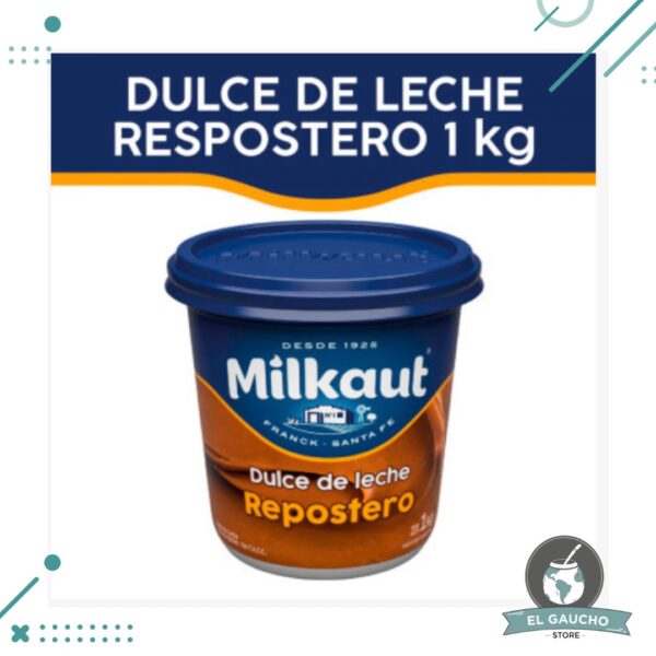 Dulce de Leche REPOSTERO, Milkaut (1kg)