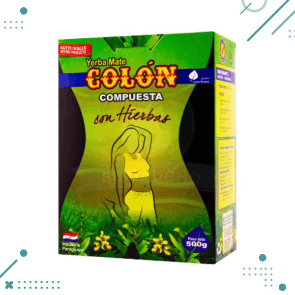 Yerba Mate Colon Compuesto con Hierbas 500 Gr Paraguay