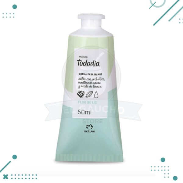 Crema Nutritiva Natura para Manos Flor de Lis x 50 gr