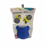 Mate Urbano Plastico LISO + Bombilla incluida, Color AZUL - Imagen 2