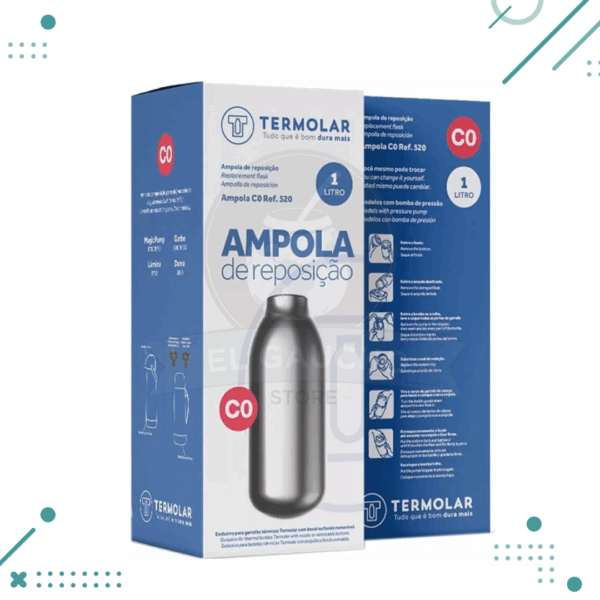 Termolar Repuesto Ampolla Vidrio Garbo 1 Litro