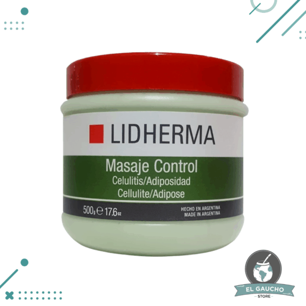 Crema LIDHERMA Masaje Control CELULITIS-ADIPOSIDAD (500g)