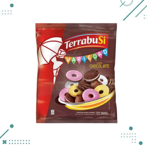 Galletita Terrabusi Variedad CHOCOLATE 300 g