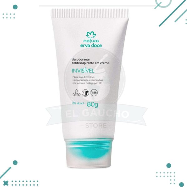 Natura -ERVA DOCE desodorante en Crema x 80gr