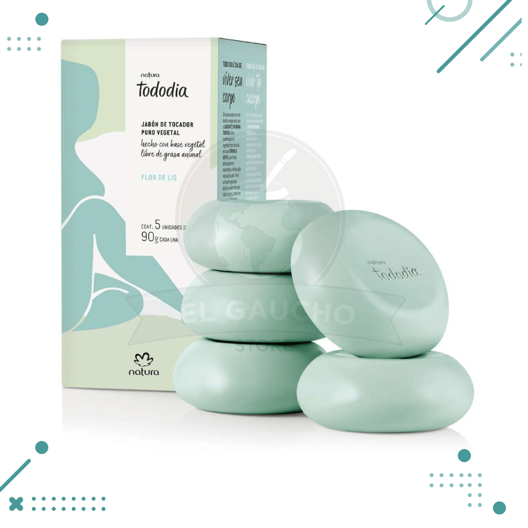 Untitled-design-500.png Natura Jabones Tododia Flor de Lis 5unid 90gr (450g) - Imagen 1