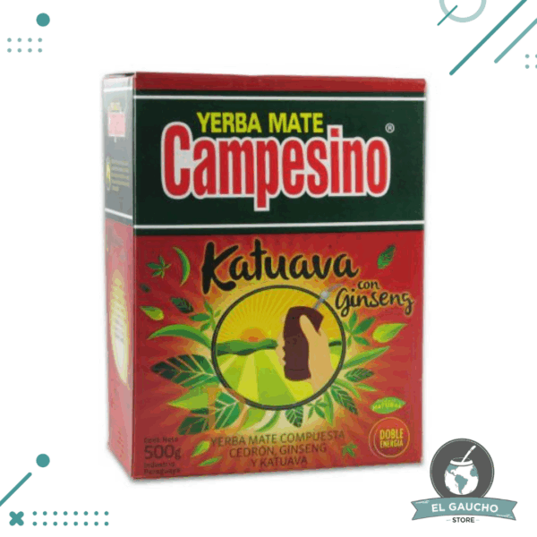 Yerba Mate CAMPESINO Katuava + Ginseng x500g