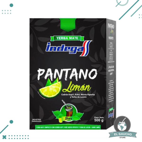 Yerba Mate INDEGA PANTANO sabor limon x 500 gr