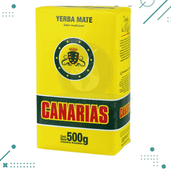 Yerba Mate Canarias Tradicional, sabor amargo e intenso (500gr)