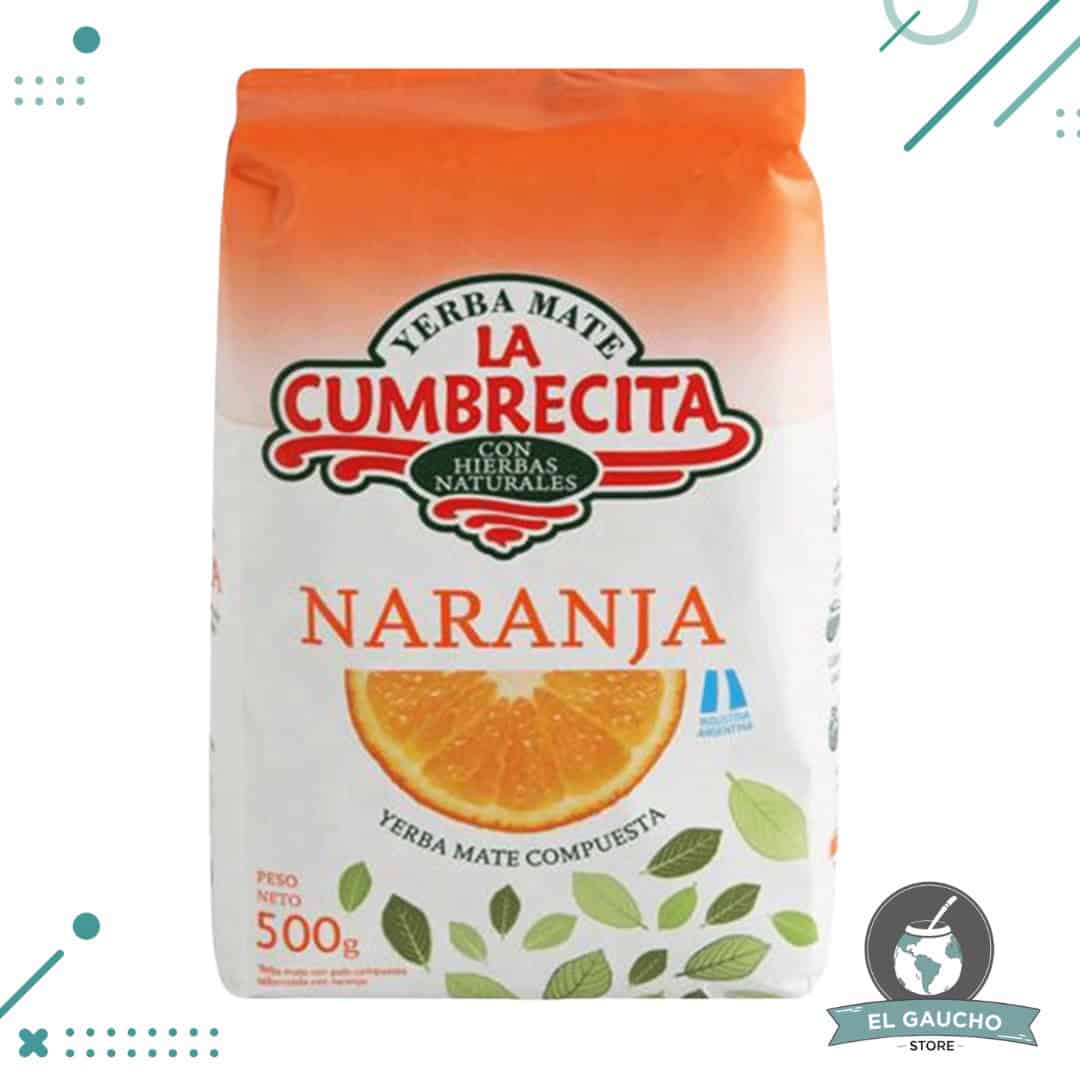 Untitled-design-627.png Yerba Mate La Cumbrecita NARANJA (500gr) - Imagen 1