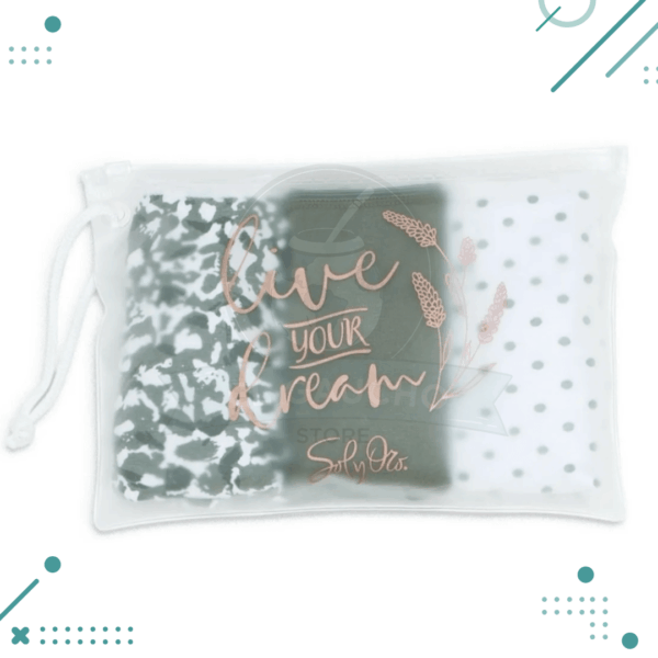 Pack x3 Colaless Algodon “Sol Y Oro” – Modelo 5, Talle 3