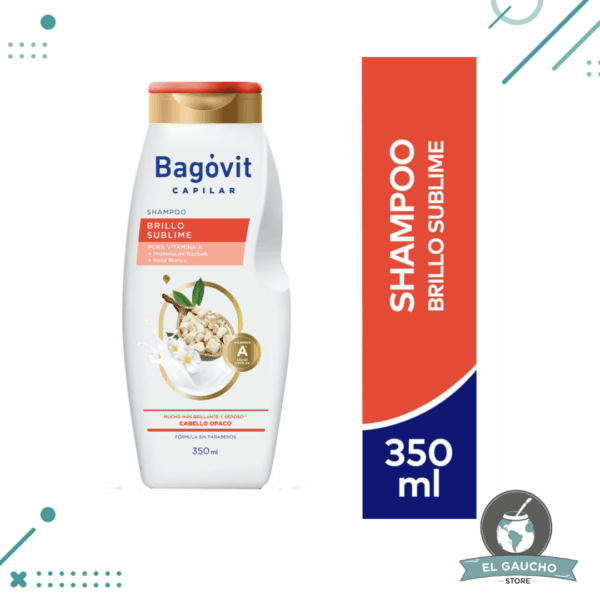 Shampoo bagovit brillo sublime 350 ml