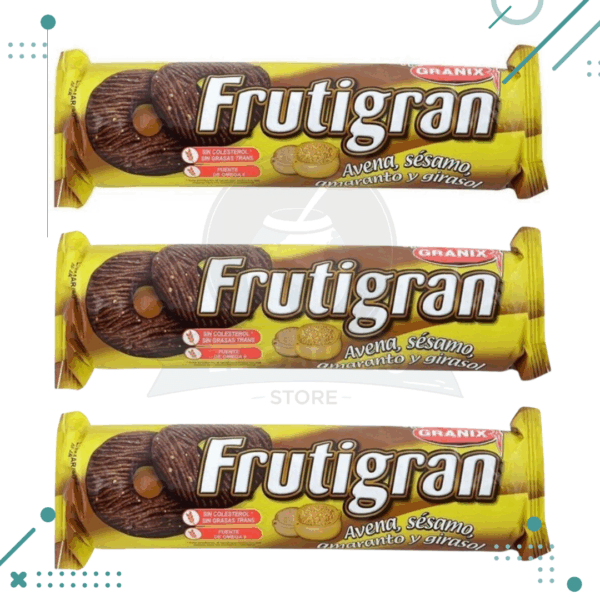 Galletitas Frutigran Avena, sesamo,amaranto y girasol 250 g (pack 3u) (750gr)