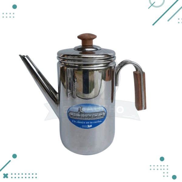Cafetera Acero Inoxidable Gamuza Boutique 1.3lt