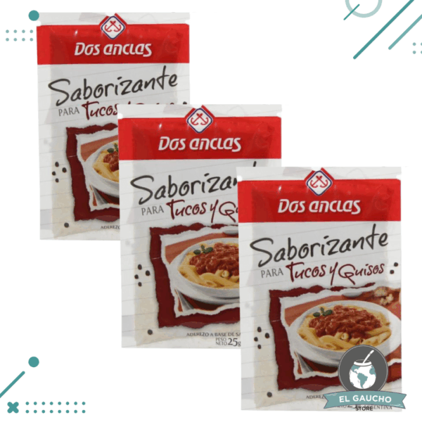 Condimento para Tucos y Guisos DOS ANCLAS x 25g (pack x 3u) (75g)