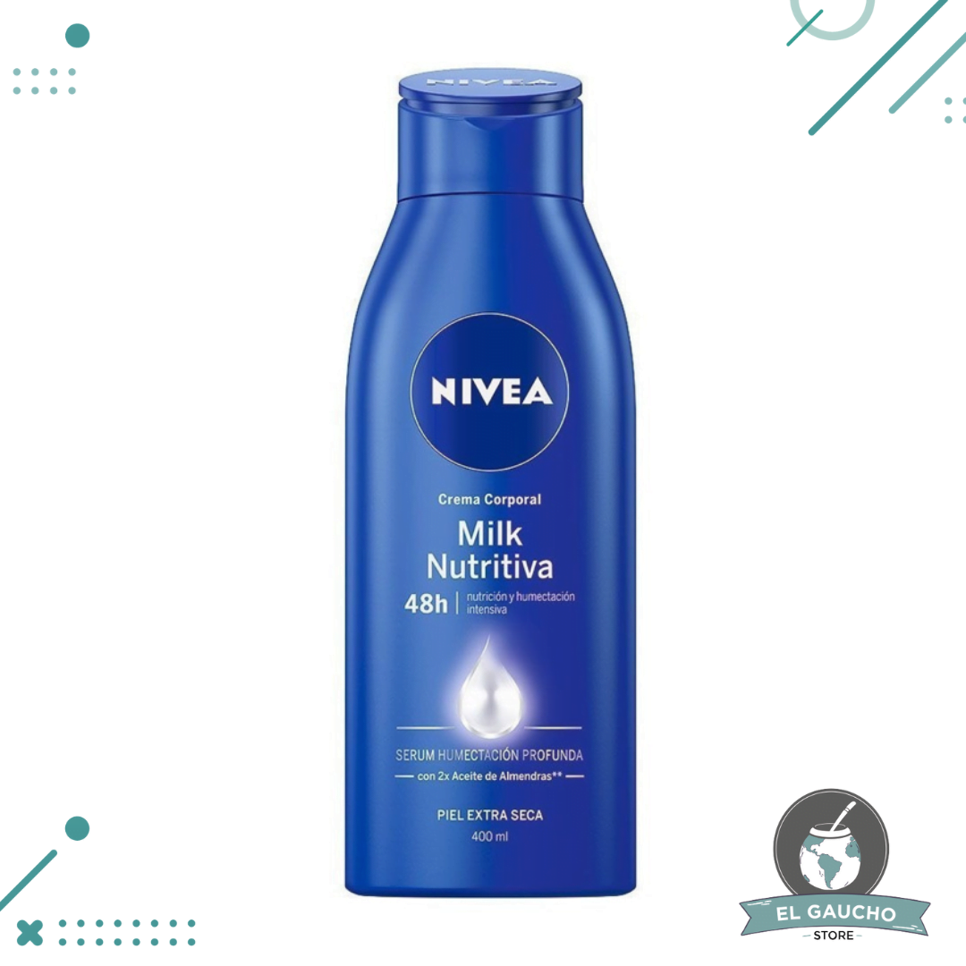 Untitled-design-965-1.png Crema para cuerpo Nivea Cuidado Corporal Milk Nutritiva 400mL - Imagen 1
