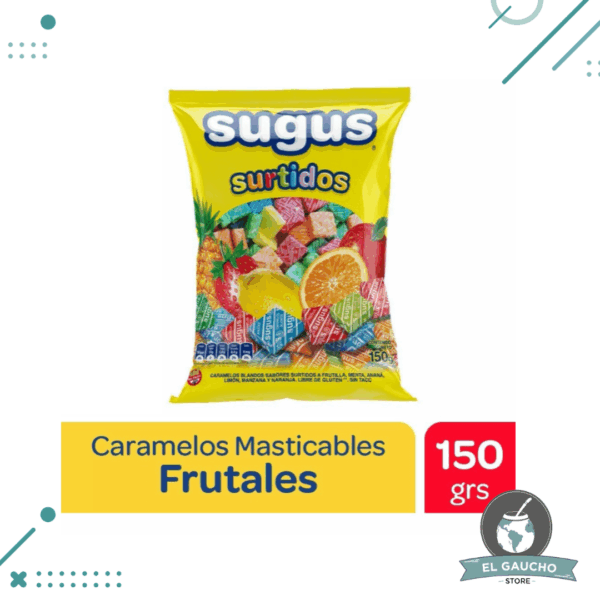 Caramelo masticable SUGUS SURTIDO x 150GR