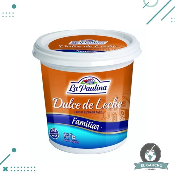 Dulce de leche FAMILIAR La Paulina X 1KG
