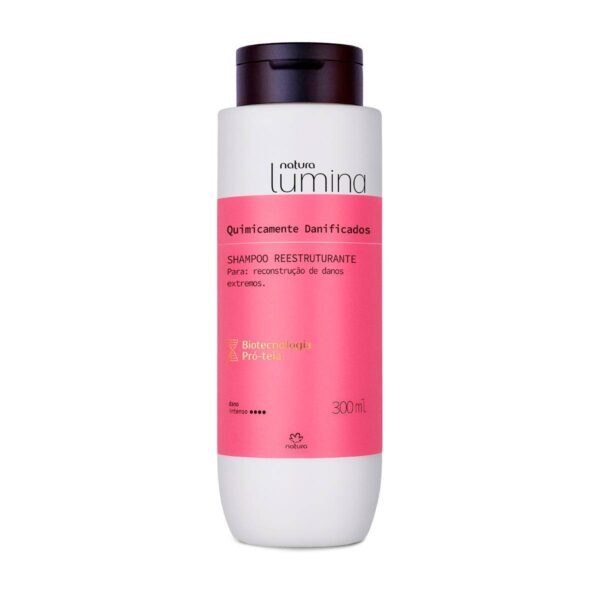 SHAMPOO Reestructurante- Quimicamente Dañado Natura Lumina x300ml