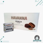 Alfajor Havanna Semilla Sin Tacc con 70% Chocolate Negro y Dulce de Leche (Caja de 8u) (450gr)
