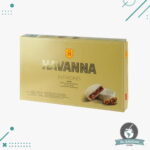 Alfajor Havanna de Nuez, Relleno con Dulce de Leche, Cubiertos de Chocolate Blanco (Caja de 12u) (660gr)